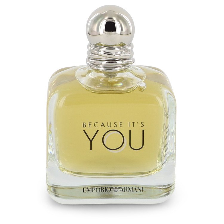 Because It's You by Giorgio Armani Eau De Parfum Spray (Tester) 3.4 oz Because It's You by Giorgio Armani Eau De Parfum Spray (Tester) 3.4 oz